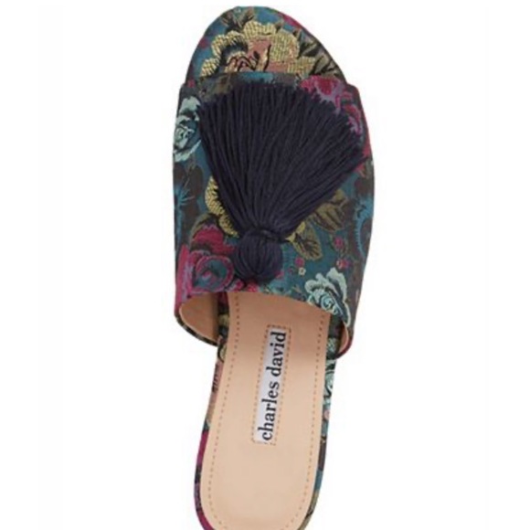 RARE Charles David Sashay Sandal w/Tassel NIB - Picture 5 of 8